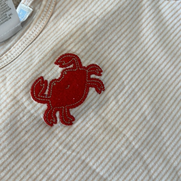 Janie And Jack Crab Shortie Romper - Picture 6 of 6
